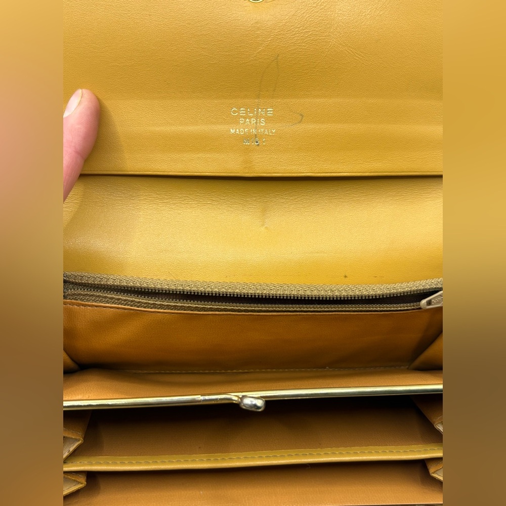 Celine vintage macadam long wallet - Picture 5 of 8